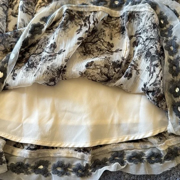 Free People Black and White Floral Dress - Picture 7 of 9